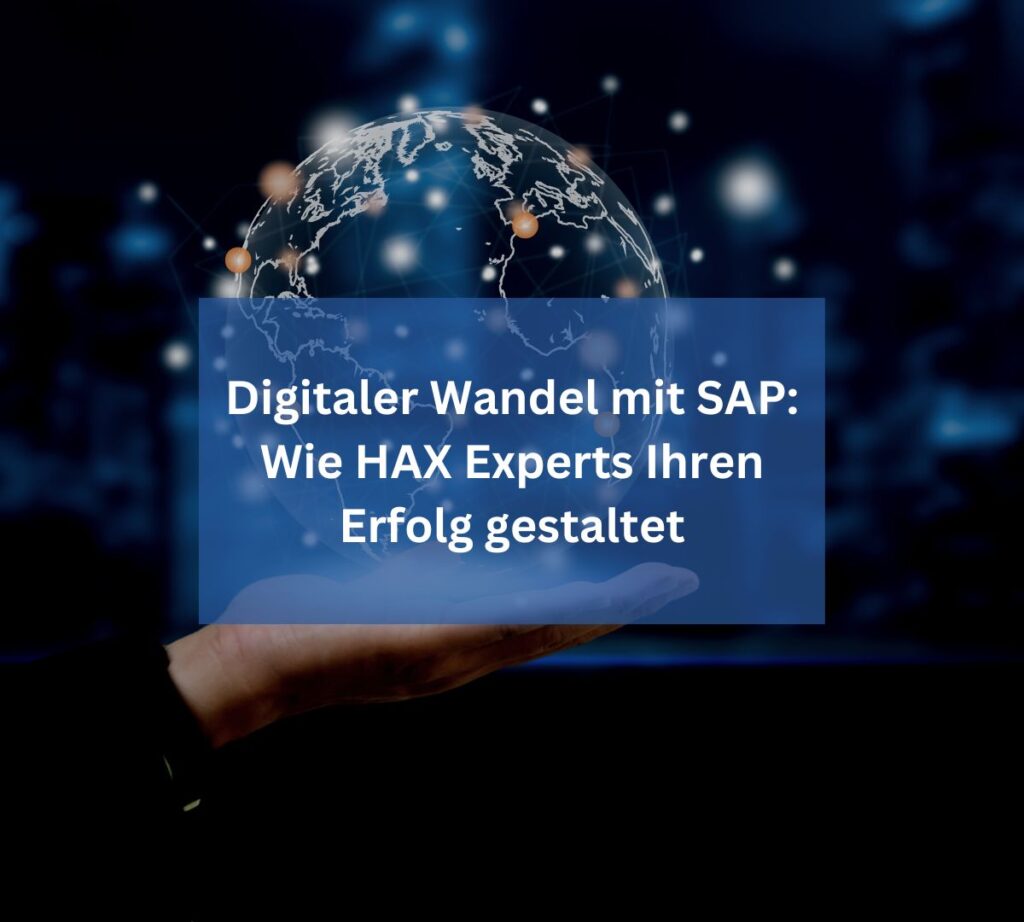 Digitaler Wandel mit SAP